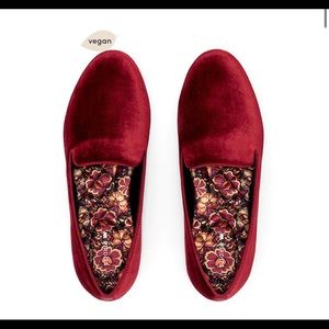 Birdies Starling Loafers in Crimson